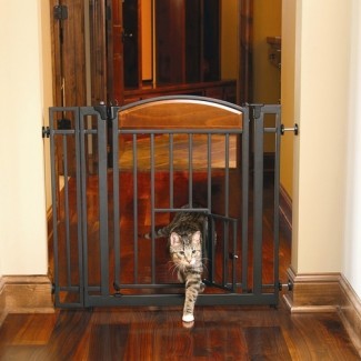  Carlson Pet Design Studio Paseo a través de la puerta para mascotas con pequeño 