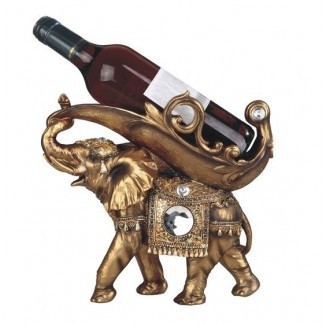  Glenaire Thai Elephant 1 botella Soporte de botella de vino de mesa 