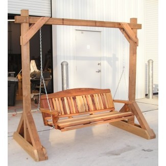  Columpios de porche de cedro hechos a mano, sillas Adirondack y ... 