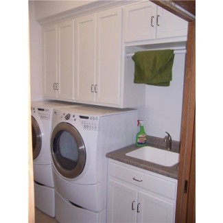  Lavabo maravilloso para lavadero con gabinete # 7 Lavadero ... 