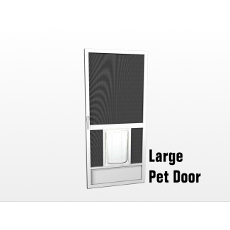  Puertas para mascotas Puerta con mosquitera con puerta para mascotas Puertas con pantalla para perros 
