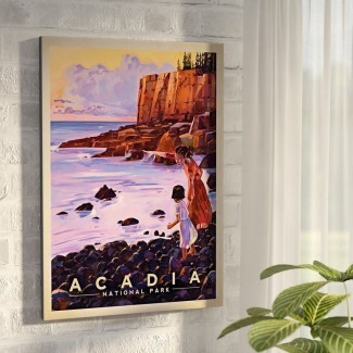  Anuncio Vintage' Parque Nacional Acadia '