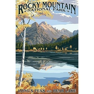  Longs Peak y Bear Lake Fall - Parque Nacional Rocky Mountain 
