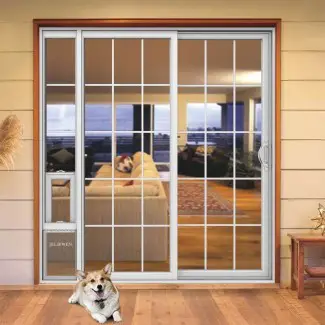  Construya una puerta para perros para puertas corredizas de vidrio - ... 
