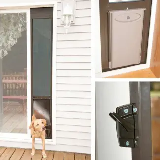  Construya una puerta para perros para puertas corredizas de vidrio - ... 