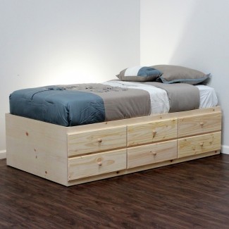  Impresionante cama doble con cajones debajo | HomesFeed 