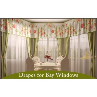  Variedades de cortinas de la ventana de la bahía que son Simplemente fascinante 