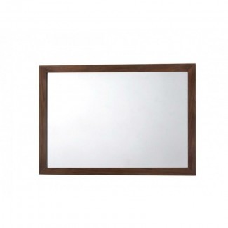  Espejo de acento con marco de madera Geller 