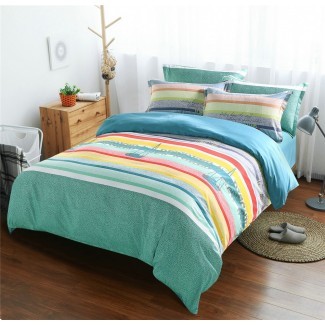  Ropa de cama de colores brillantes para adultos Florel de colores brillantes. .. 