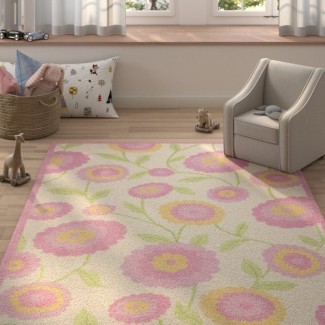  Claro Wool Ivory / Pink Area Alfombra 