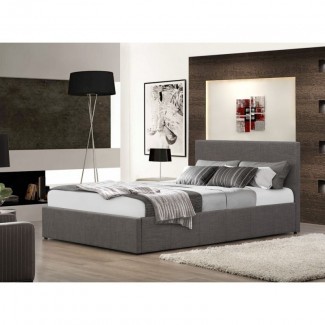  Muebles Grampian | Cama king size otomana de tela de Berlín ... 