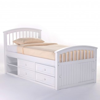  Dormitorio: ideas inspiradoras de diseño de almacenamiento de cama con el capitán ... 