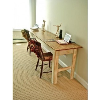  Mesa de comedor: mesa de comedor larga y delgada 
