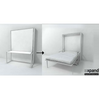  Compatto - Escritorio independiente de cama Murphy | Expand Furniture 