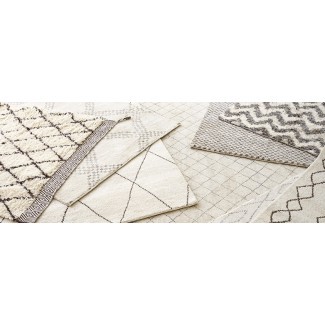  Alfombras geométricas grises y alfombras geométricas de área de Dash y 