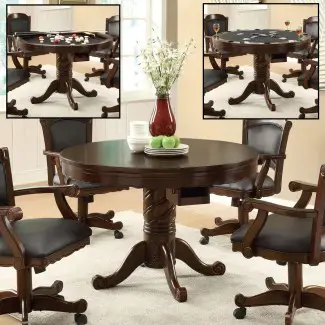  Coaster Fine Furniture Turk 3-en-1 Mesa de juego | Tiendas ATG 