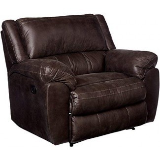 Simmons Upholstery 50433BR-195 Shiloh Granite Cuddler Sillón reclinable 