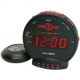  Alarma de bomba sónica Reloj de mesa 
