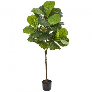  Artificial Fiddle Leaf Fig Tree in Pot 