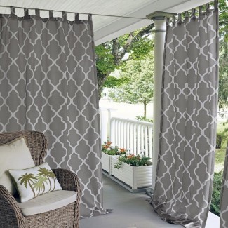  Geraghty Panel de cortina individual de poliéster interior / exterior 