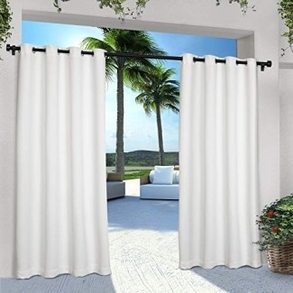  Exclusivas cortinas para el hogar de entrada / salida Panel sólido de GT 