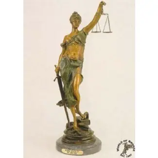  Justicia estatua de bronce | Lady Justice Sculpture ... 