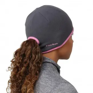  Sombrero de cola de caballo para mujer - carbón / rosa rápido de TrailHeads 