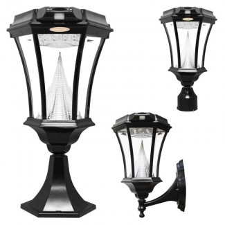 Victorian Solar 13-Light LED Lantern Head 