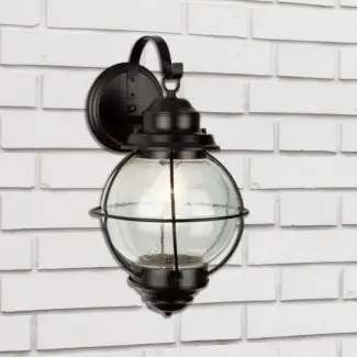  Linterna de pared para exteriores Ervin de 1 luz 