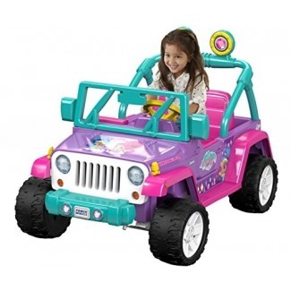  Power Wheels Nickelodeon Shimmer & Shine Jeep Wrangler 