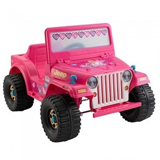  Power Wheels Barbie Jeep Wrangler [Amazon Exclusive] 