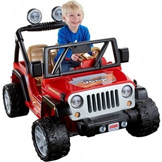  Power Wheels Jeep Wrangler, rojo 