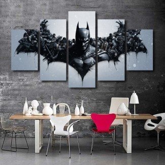  Decoración de la habitación de Batman en ideas tradicionales de decoración del hogar ... 