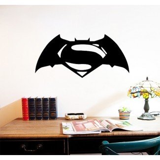  Batman superman Wall Decals decoración del hogar decoración de la habitación ... 