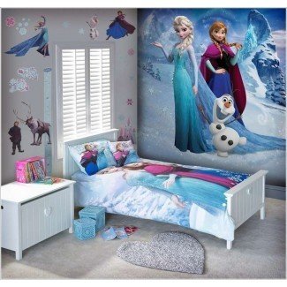  10 ideas de decoración de habitaciones para niños inspiradas en películas congeladas 