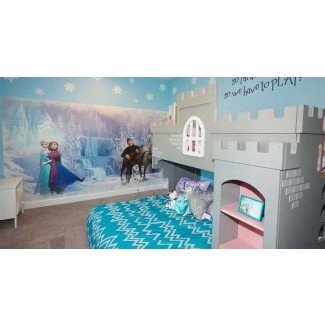  25 lindas ideas de decoración de habitaciones temáticas congeladas que sus hijos querrán 
