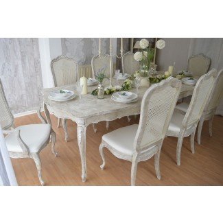  Cool Shabby Chic Dining Table And Chairs White Dining ... 