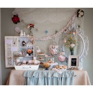  Anthropologie y Shabby Chic Style Baby Shower Party ... 