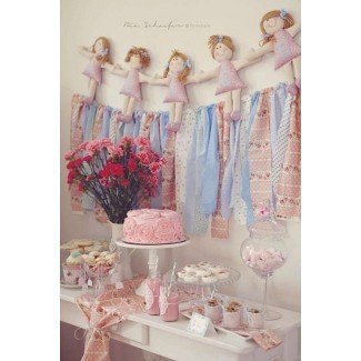  Ideas para la fiesta de Kara Shabby Chic Pink Girl Tea Party Baby 