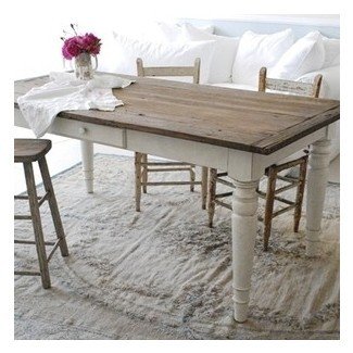  Rachel Ashwell Shabby Chic Couture Highgate Dining Table ... 