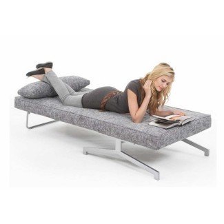  Silla de sofá cama individual. Sofá moderno chaise lounge plegable ... 