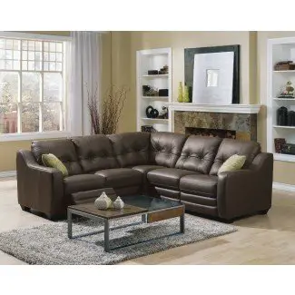  Sofá reclinable para sofá seccional de pequeña escala | 