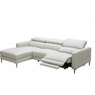  Encantador pequeño sofá seccional con sillón reclinable con pequeño ... 
