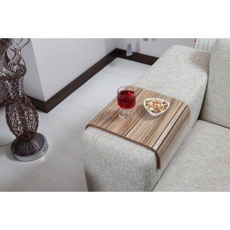  Amazoncom: Sofa Tray Table (European Walnut V2), Sofa 