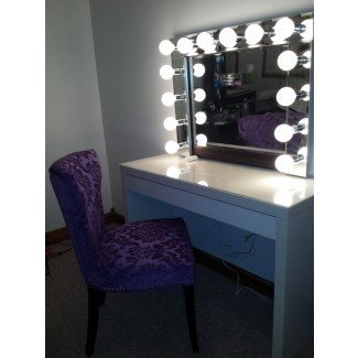  Light Up Makeup Mirror Home Design Ideas Light Vanity ... 