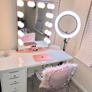  Mesa de tocador Beauty Of Makeup con luces | 