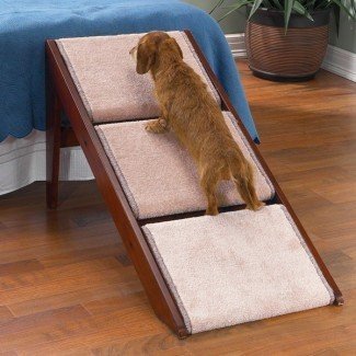  Escalera convertible de 3 peldaños para mascotas 