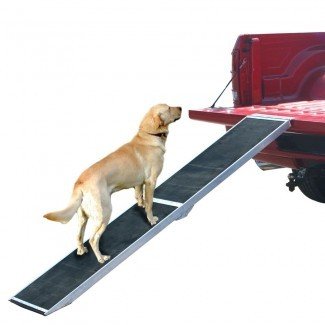  Rampa plegable de aluminio para perros para camiones y SUV | Descuento 