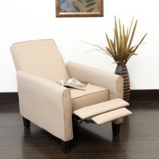 Lucas Leather Recliner Club Chair 