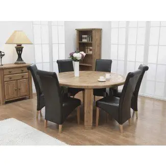  71+ [ Round Dining Table Set For 6 ] | 